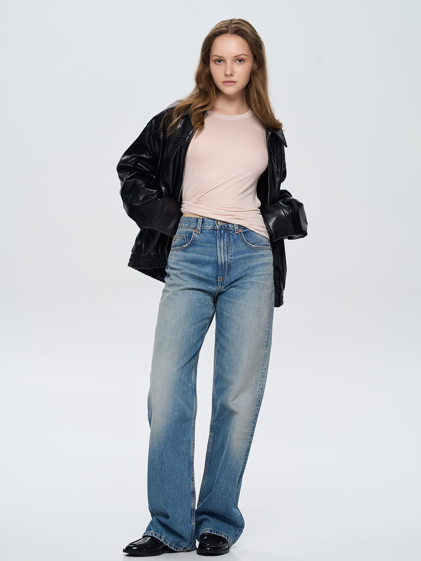 Лонгслів Роза модель 241209_beige Фото