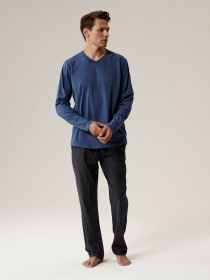 Пижама Atlantic модель NMP-389_NIEC_GRA Фото