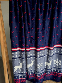 Покрывало Well Soft новогоднее с Оленями Ecotton модель 23221 Фото