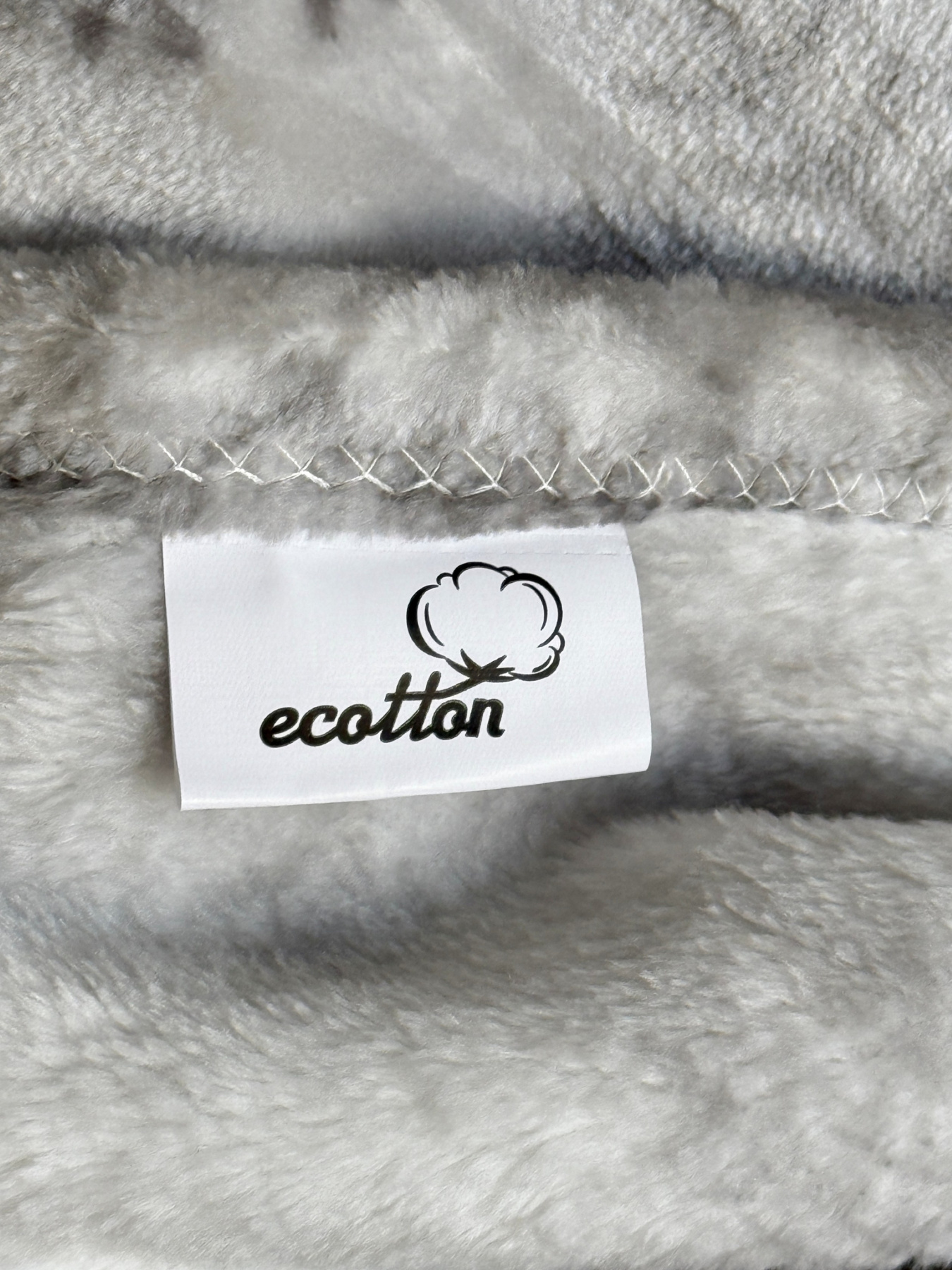 Покрывало Well Soft новогоднее со снежинками Ecotton модель 24180 Фото