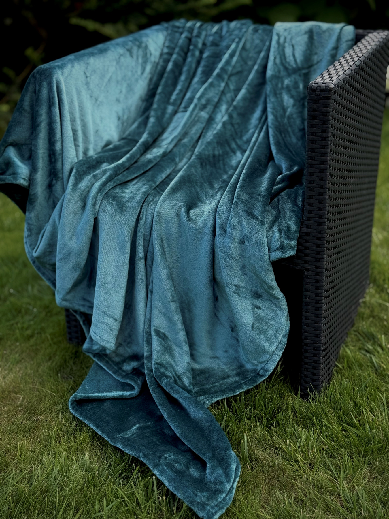 Покрывало Well Soft зелёного атлантического цвета Atlantic Ecotton модель 23414 Фото