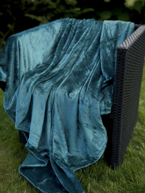 Покривало Well Soft зеленого атлантичного кольору Atlantic Ecotton модель 23414 Фото