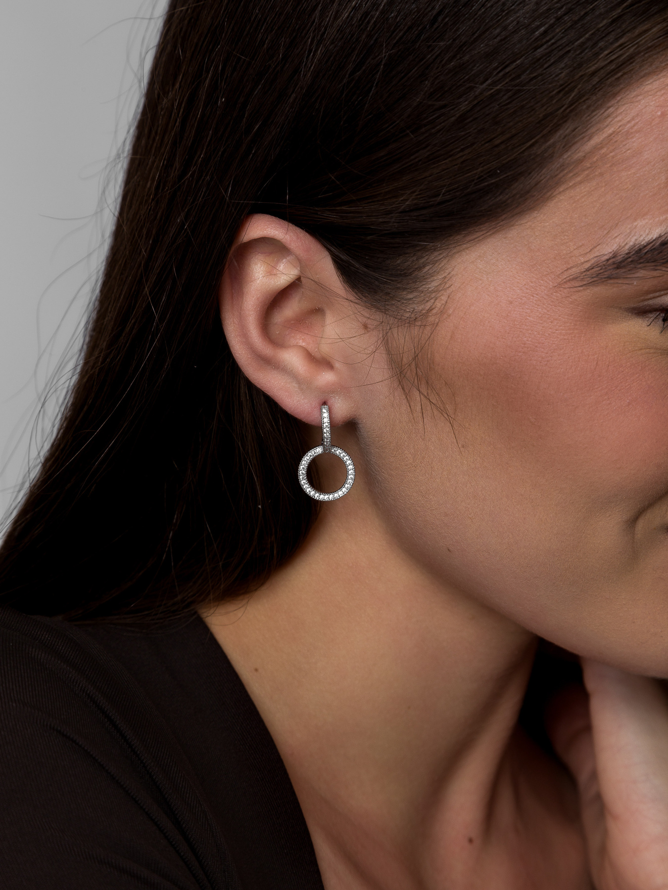 Серьги-подвески Famo модель SER-13595_01 Фото