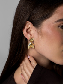 Серьги-подвески Famo модель SER-13190_01 Фото