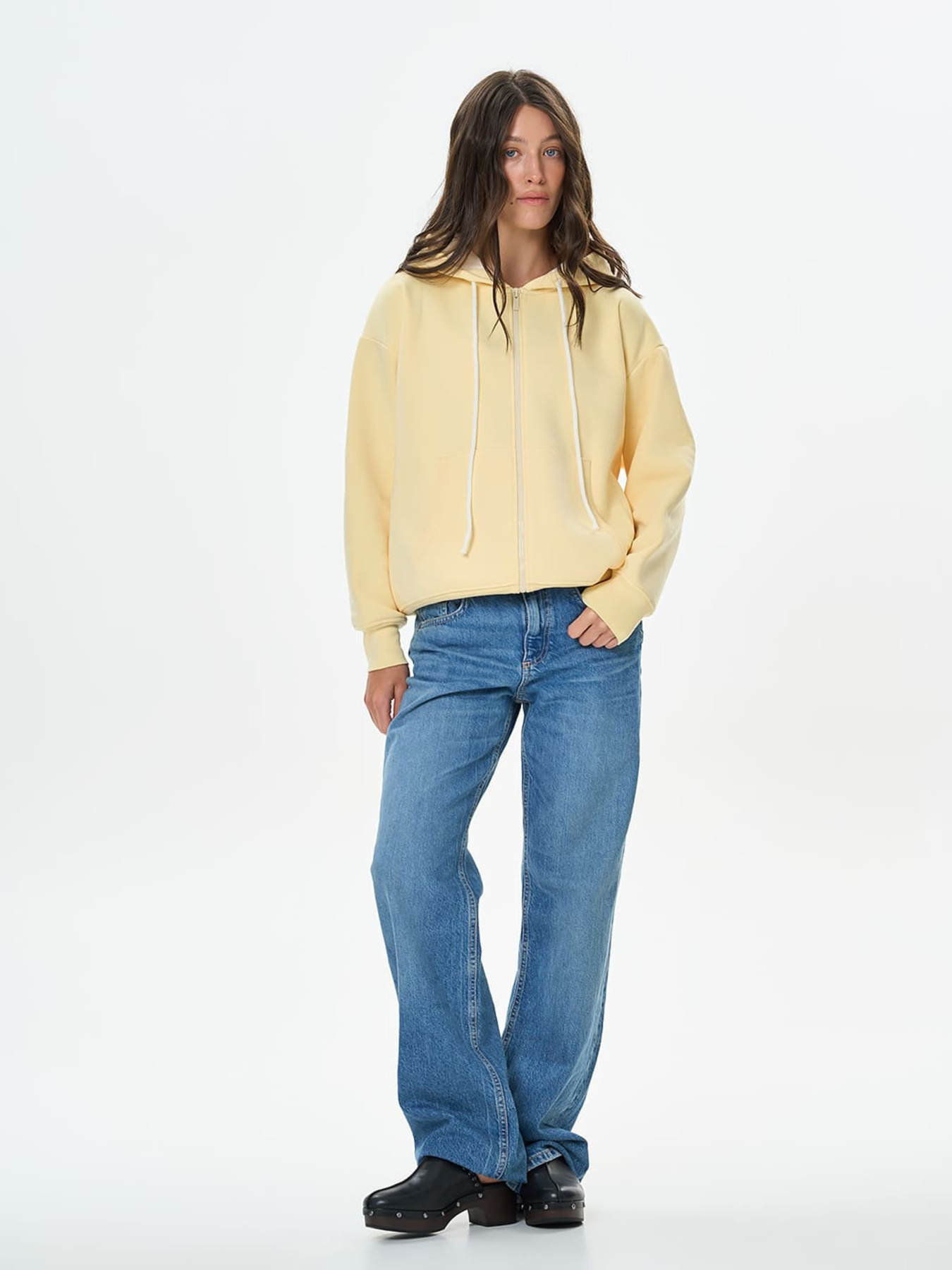 Худи Роза модель 241204_yellow Фото