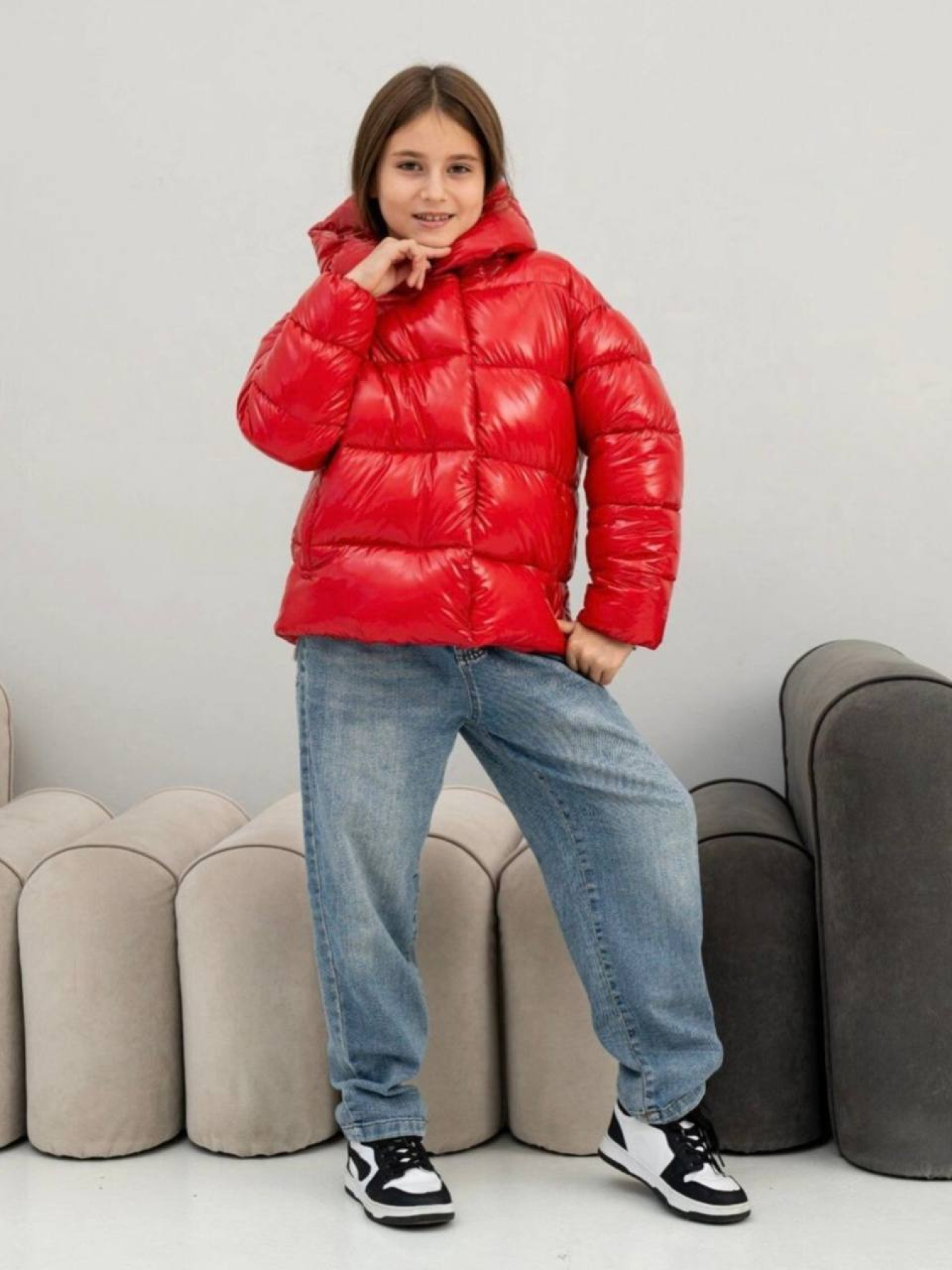 Пуховик UVENTUM модель AN-35-RED Пуховик UVENTUM модель AN-35-RED Фото