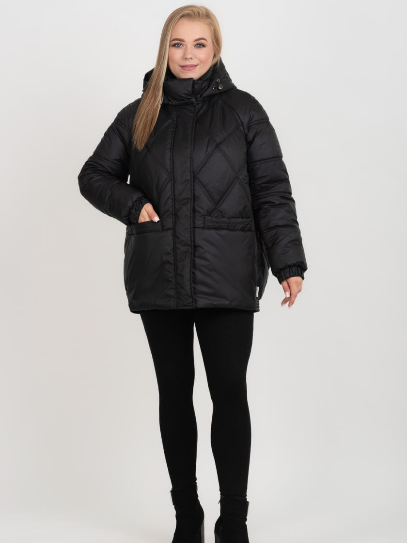 Пуховик UVENTUM модель 1053-r-BLC Фото