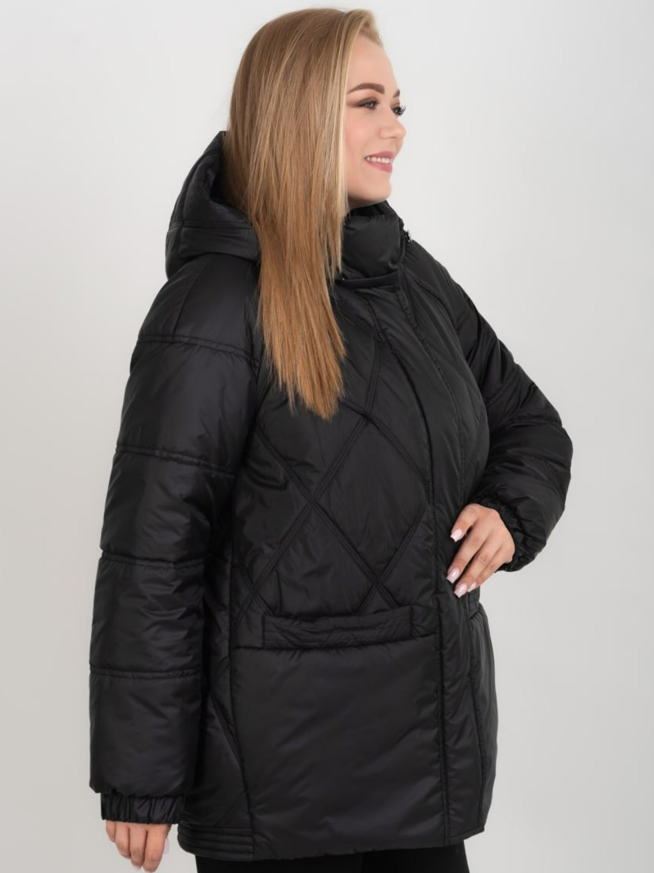 Пуховик UVENTUM модель 1053-r-BLC Фото