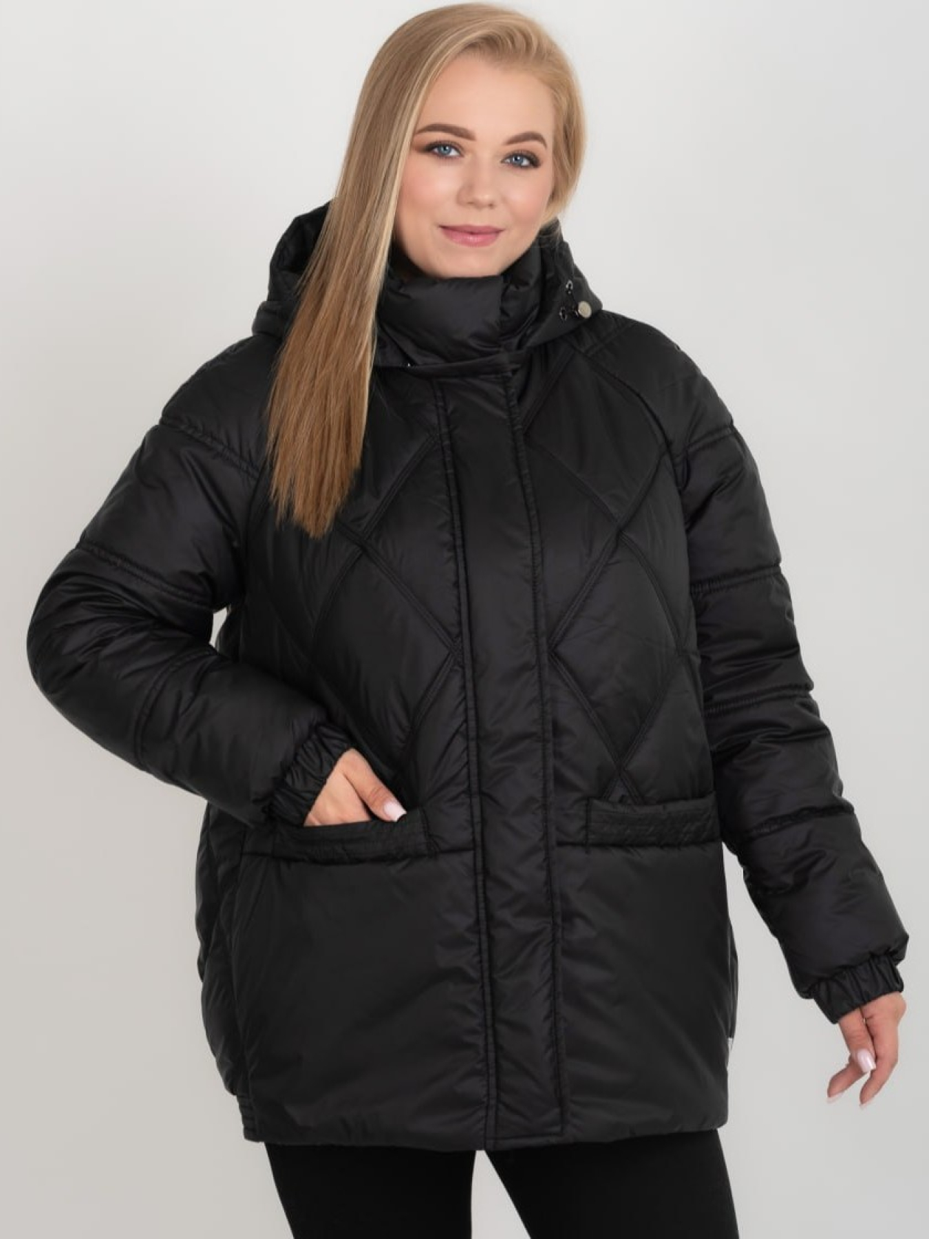 Пуховик UVENTUM модель 1053-r-BLC Фото