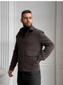 Пальто с утеплителем UVENTUM модель 122-DVL-BRN Фото