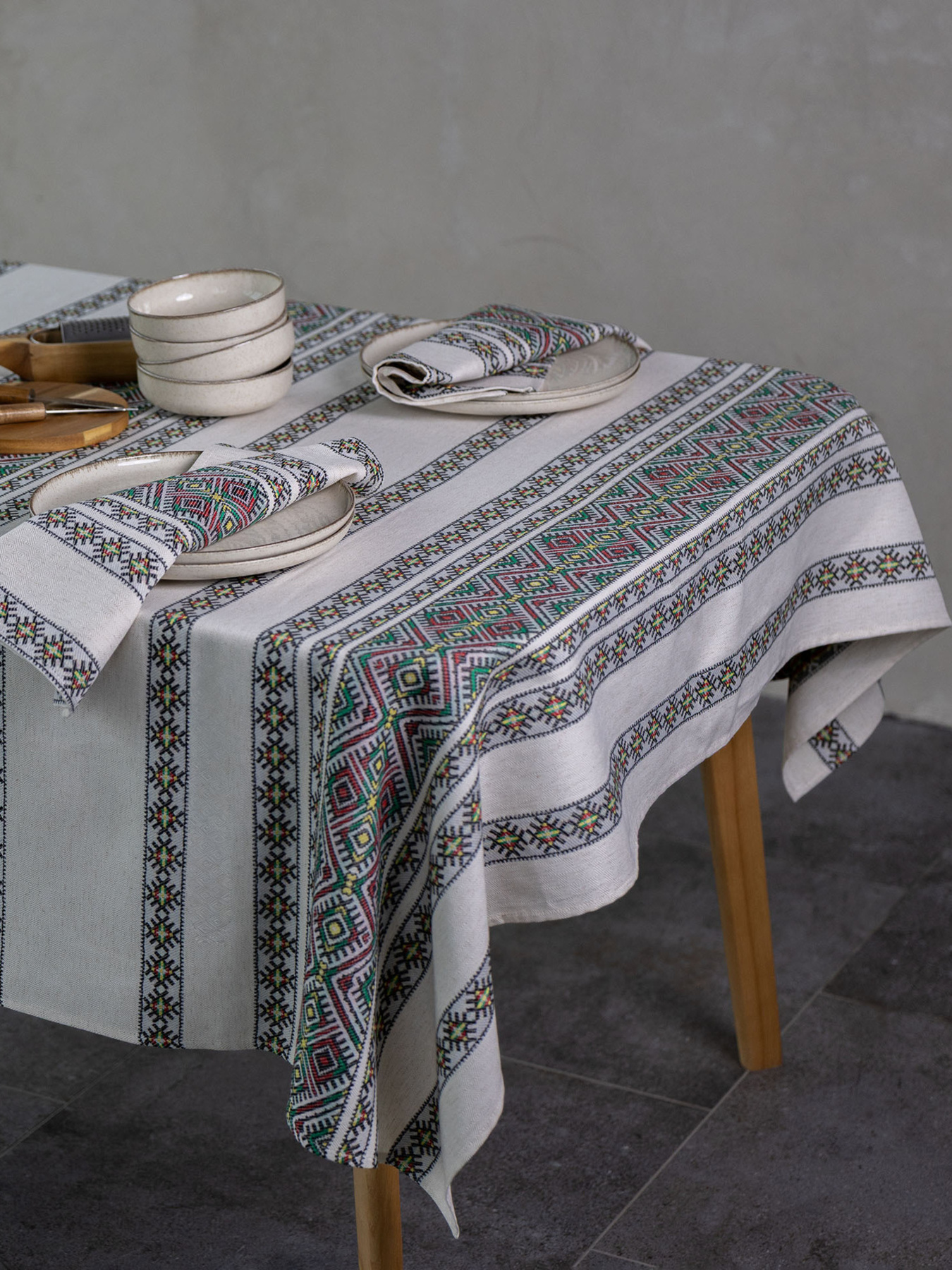 Комплект серветок "Кузьма" 2шт. зелений Едельвіка модель 468-25-00green Фото