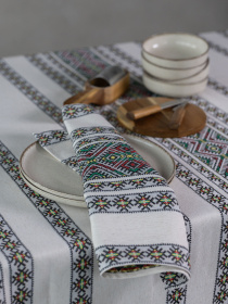 Комплект серветок "Кузьма" 2шт. зелений Едельвіка модель 468-25-00green Фото