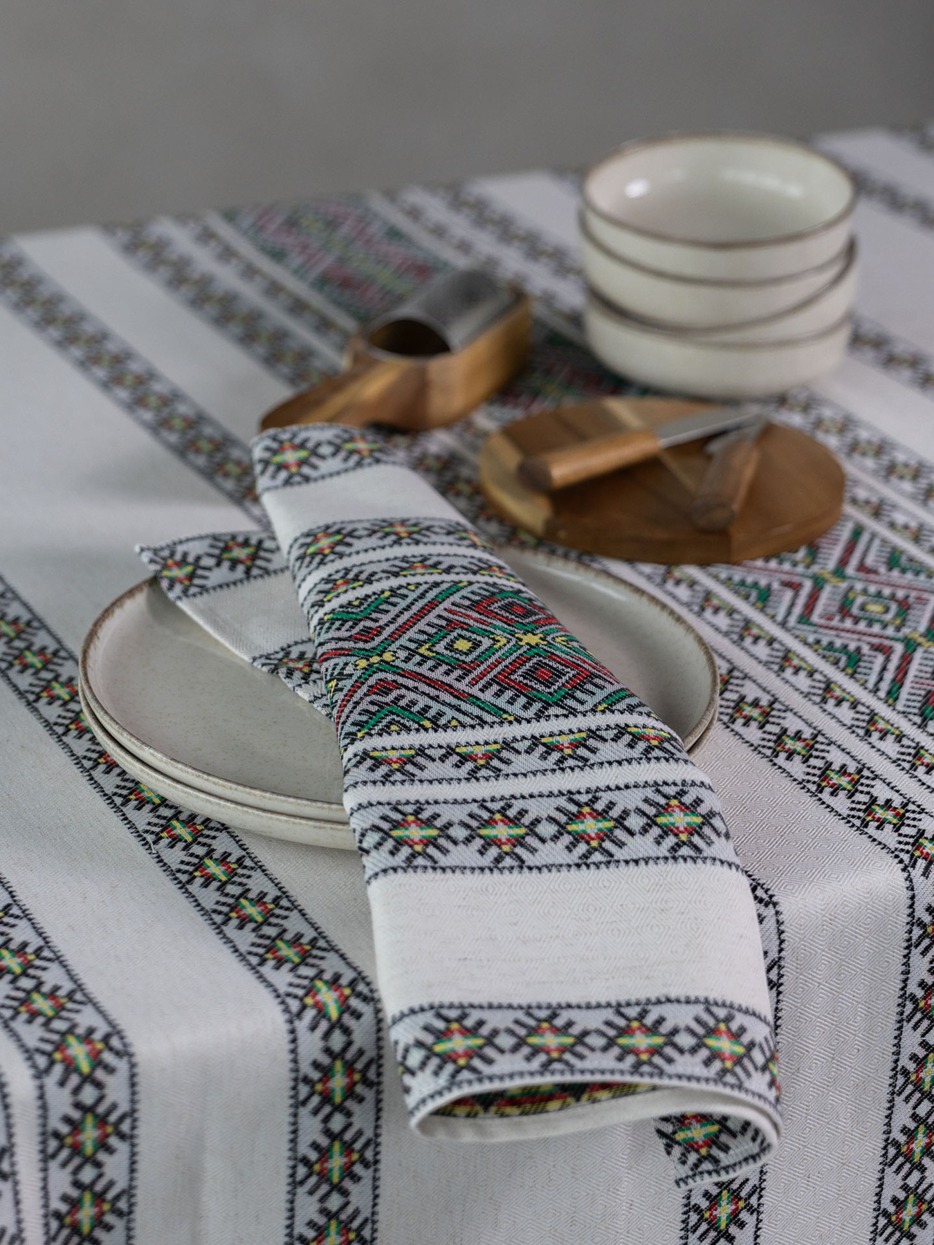 Комплект серветок "Кузьма" 2шт. зелений Едельвіка модель 468-25-00green Комплект серветок "Кузьма" 2шт. зелений Едельвіка модель 468-25-00green Фото