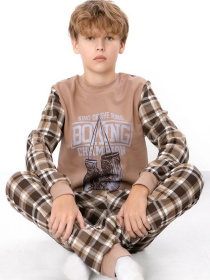 Пижама Носи своє модель 6076-024-33-1-1-kltinka-korichnevij Фото