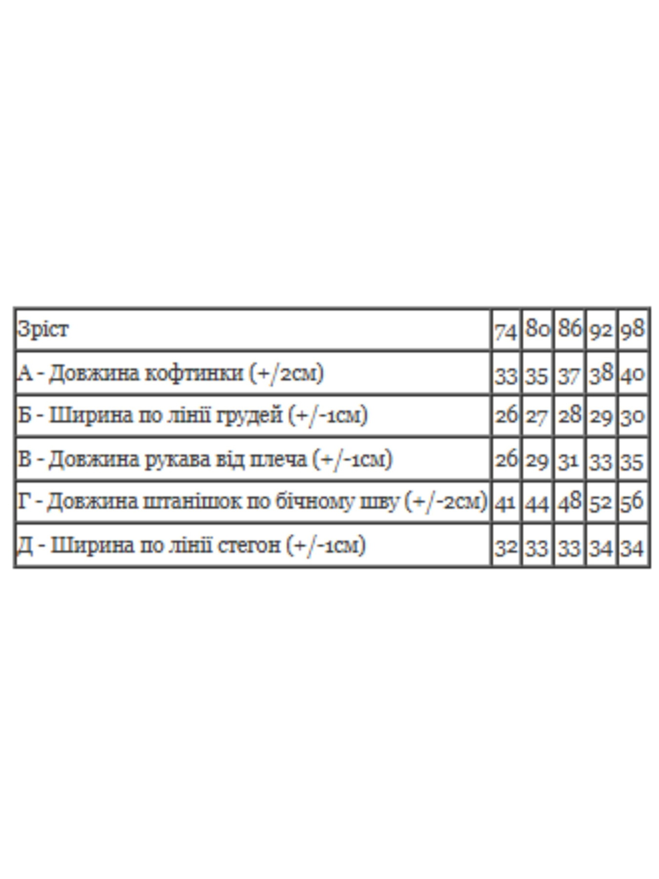 Комплект для младенцев Носи своє модель 5063-023-33-5-svtlo-buzkovij-stch Фото