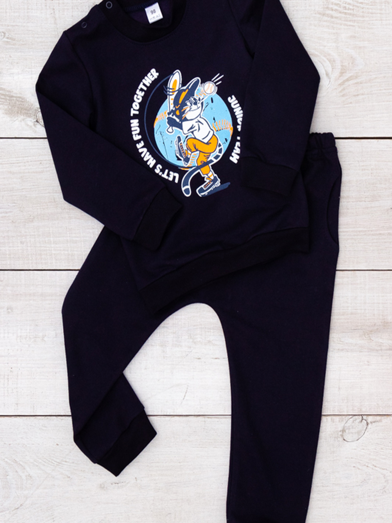 Повсякденний костюм Носи своє модель 5063-057-33-4-chornilxno-sinj-cat Фото