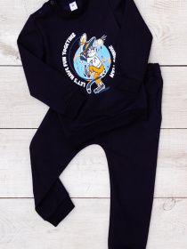 Повседневный костюм Носи своє модель 5063-057-33-4-chornilxno-sinj-cat Фото