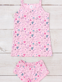 Комплект белья Носи своє модель 6345-043-serdechka-sakura Фото