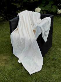 Покрывало Well Soft молочного цвета Turledove Ecotton модель 22624 Фото