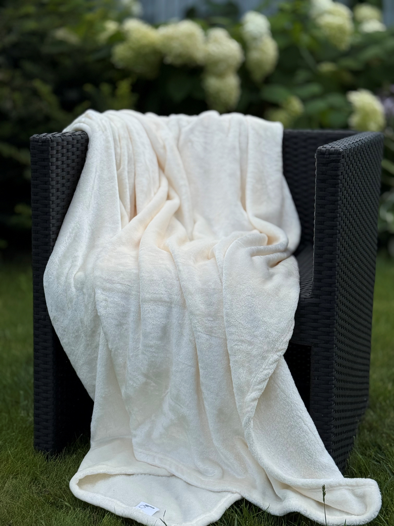 Покрывало Well Soft молочного цвета Turledove Ecotton модель 22624 Фото