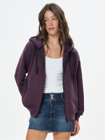 Худи Роза модель 241204_violet Фото