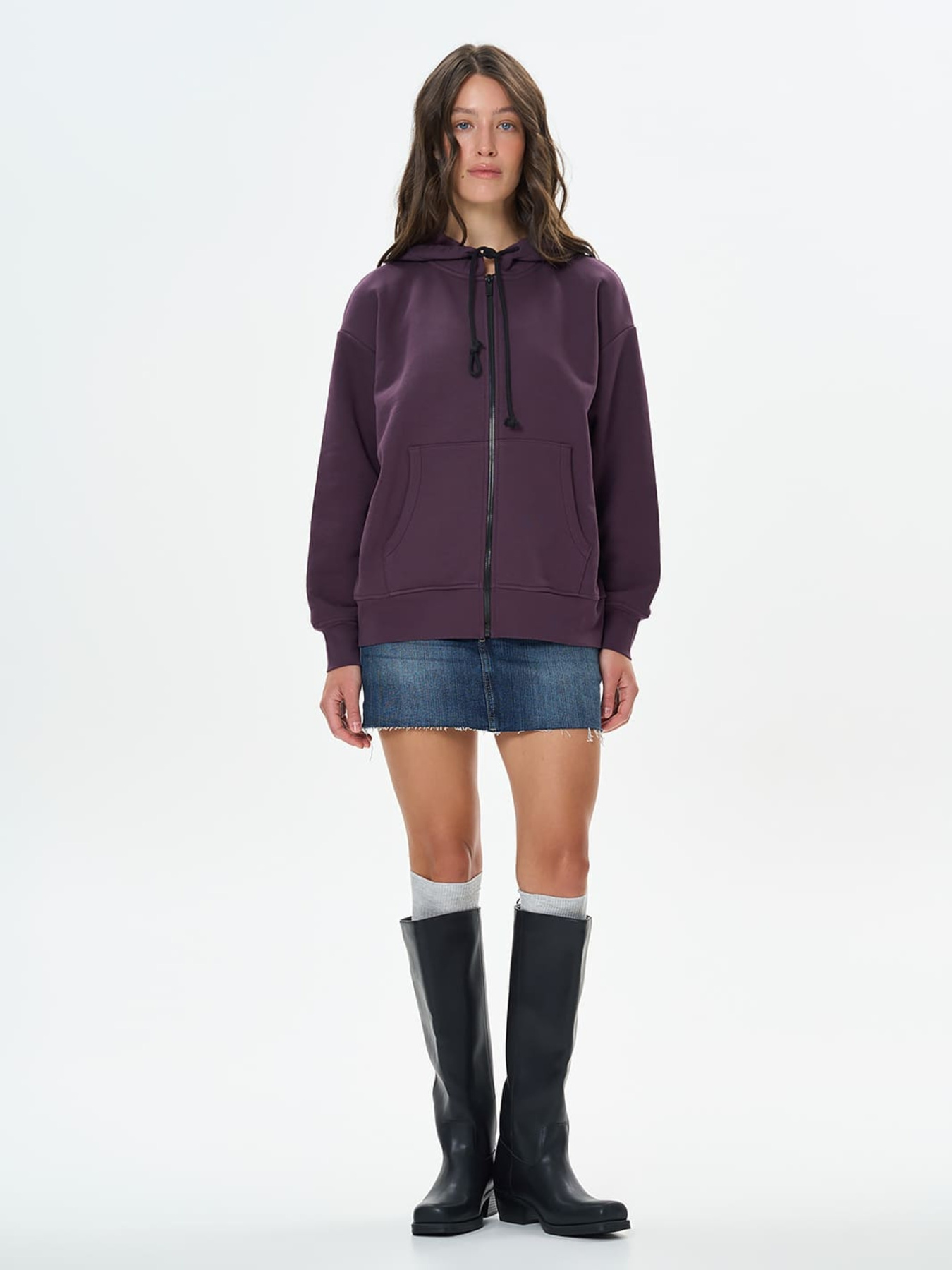 Худі Роза модель 241204_violet Фото