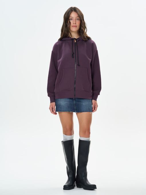 Худи Роза модель 241204_violet Фото