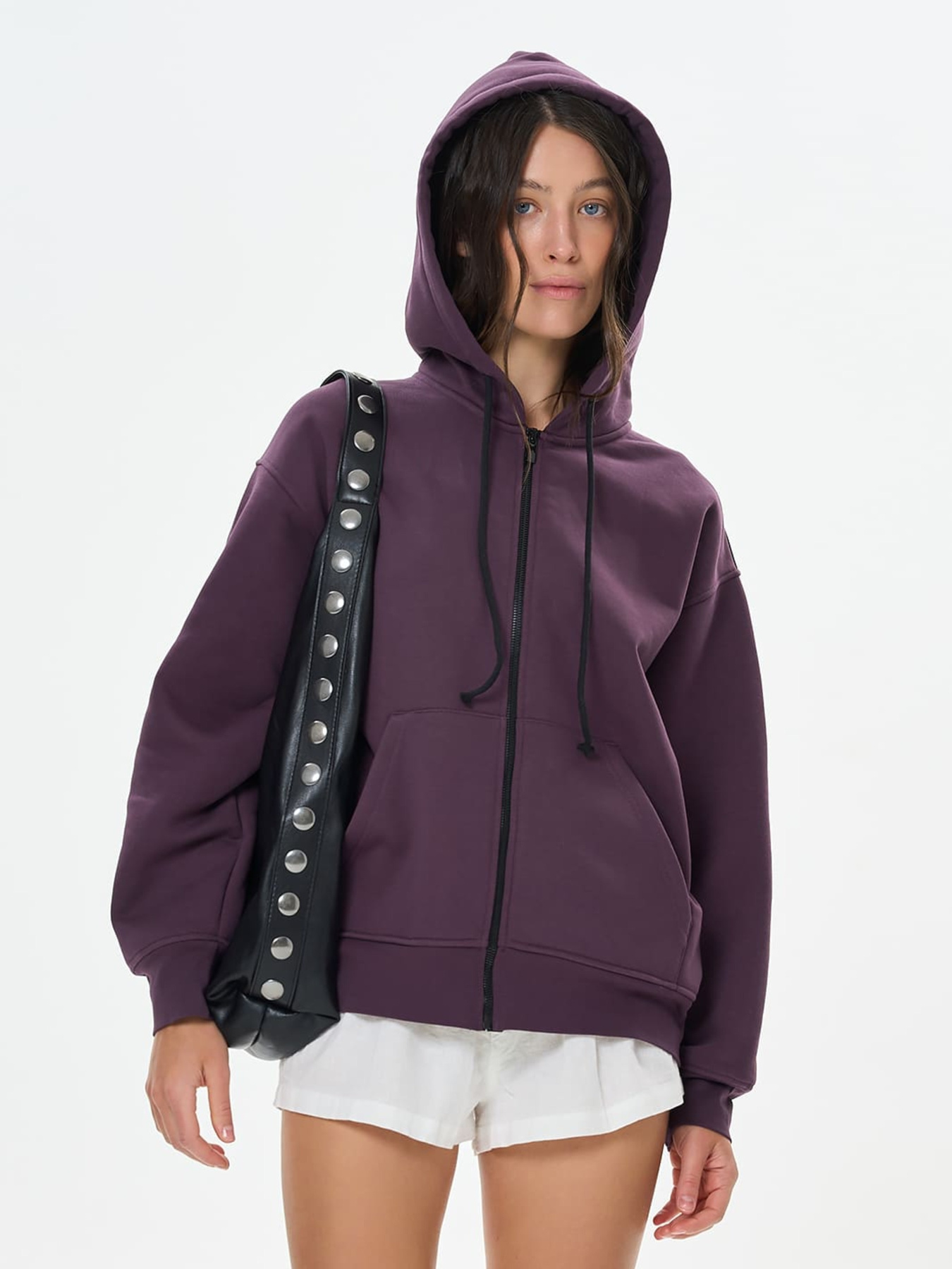 Худи Роза модель 240427_violet Фото