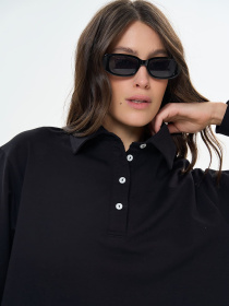 Свитшот Роза модель 241203_black Фото