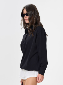 Свитшот Роза модель 241203_black Фото