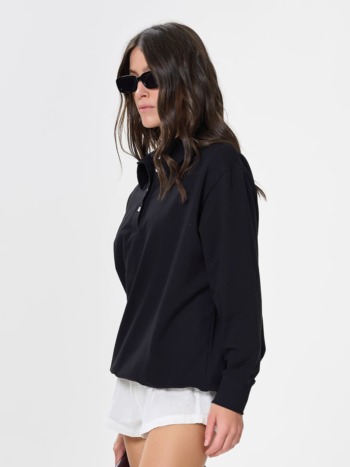 Свитшот Роза модель 241203_black Фото