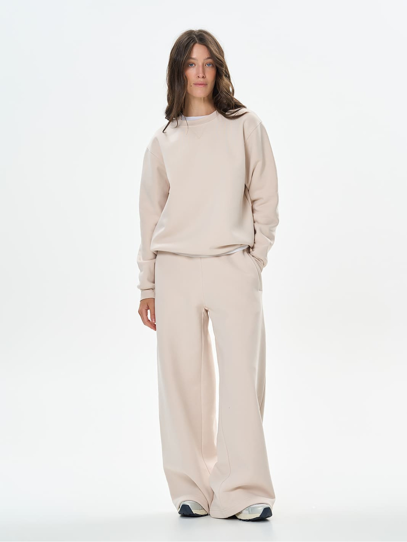 Свитшот Роза модель 231024_beige Свитшот Роза модель 231024_beige Фото