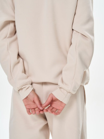 Свитшот Роза модель 231024_beige Свитшот Роза модель 231024_beige Фото