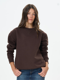 Світшот Роза модель 231024_chocolate Фото