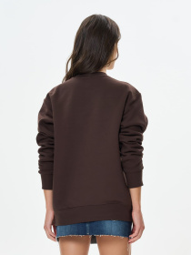 Світшот Роза модель 231024_chocolate Фото