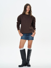 Світшот Роза модель 231024_chocolate Фото