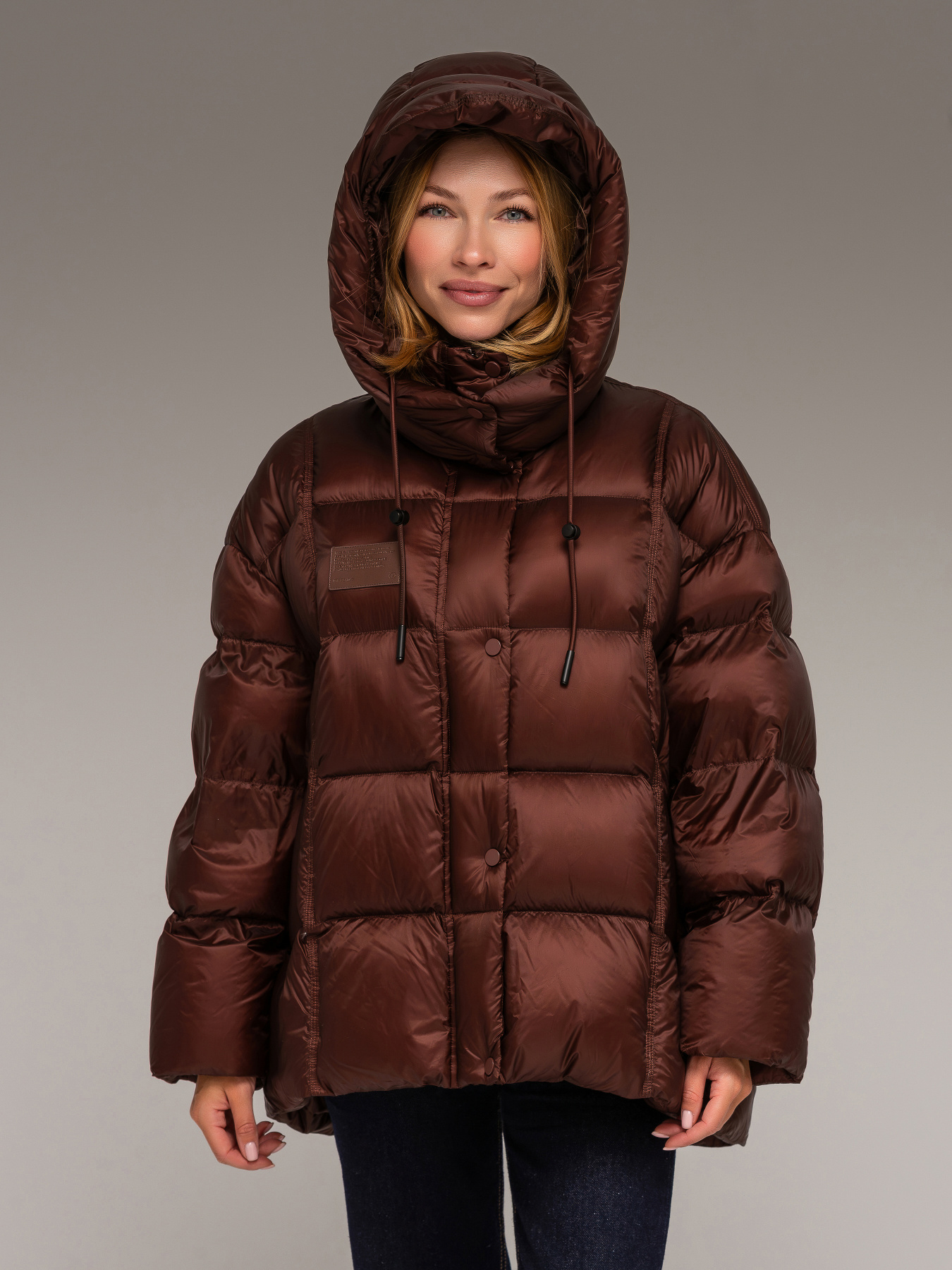 Зимова куртка YIMOSIS модель 1019-burgundy Фото