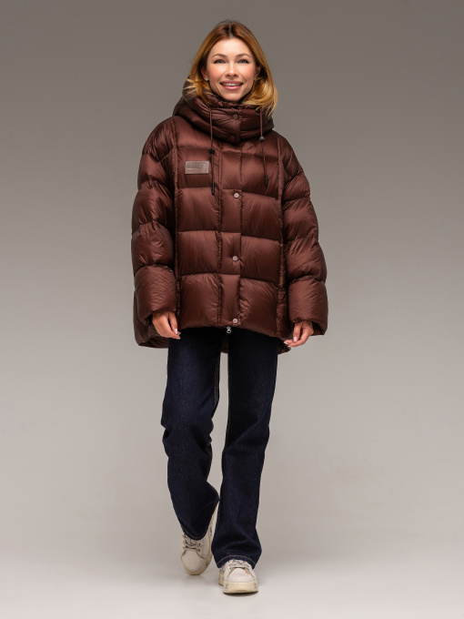 Зимняя куртка YIMOSIS модель 1019-burgundy Фото
