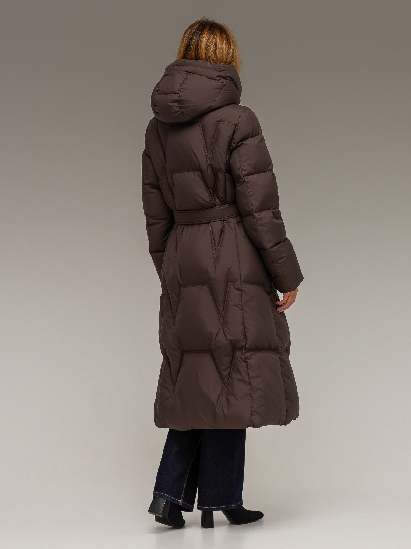 Пуховик YIMOSIS модель 1986-brown Фото