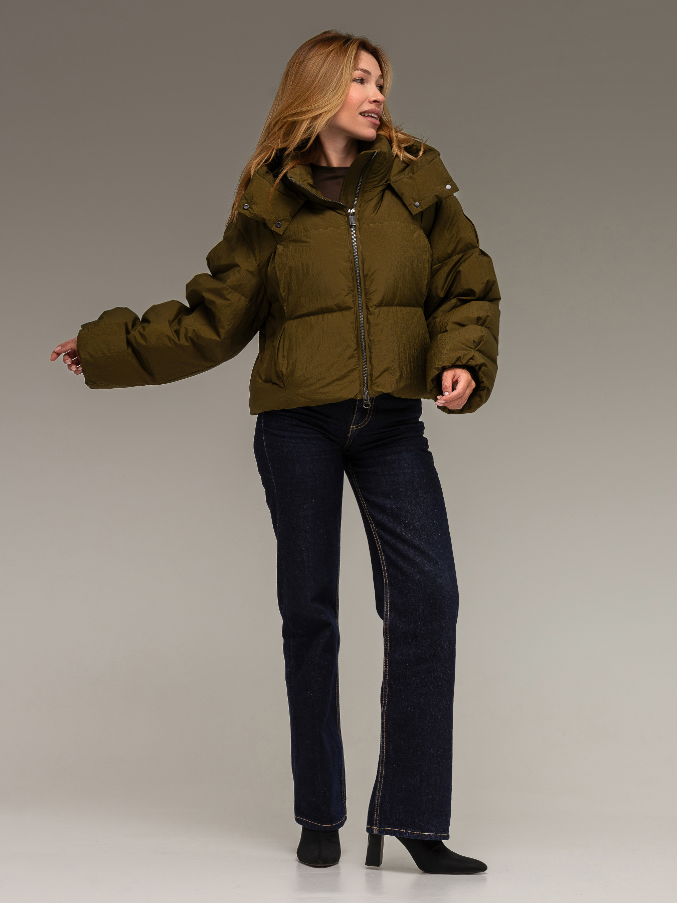 Зимняя куртка YIMOSIS модель 1049-хакі Фото