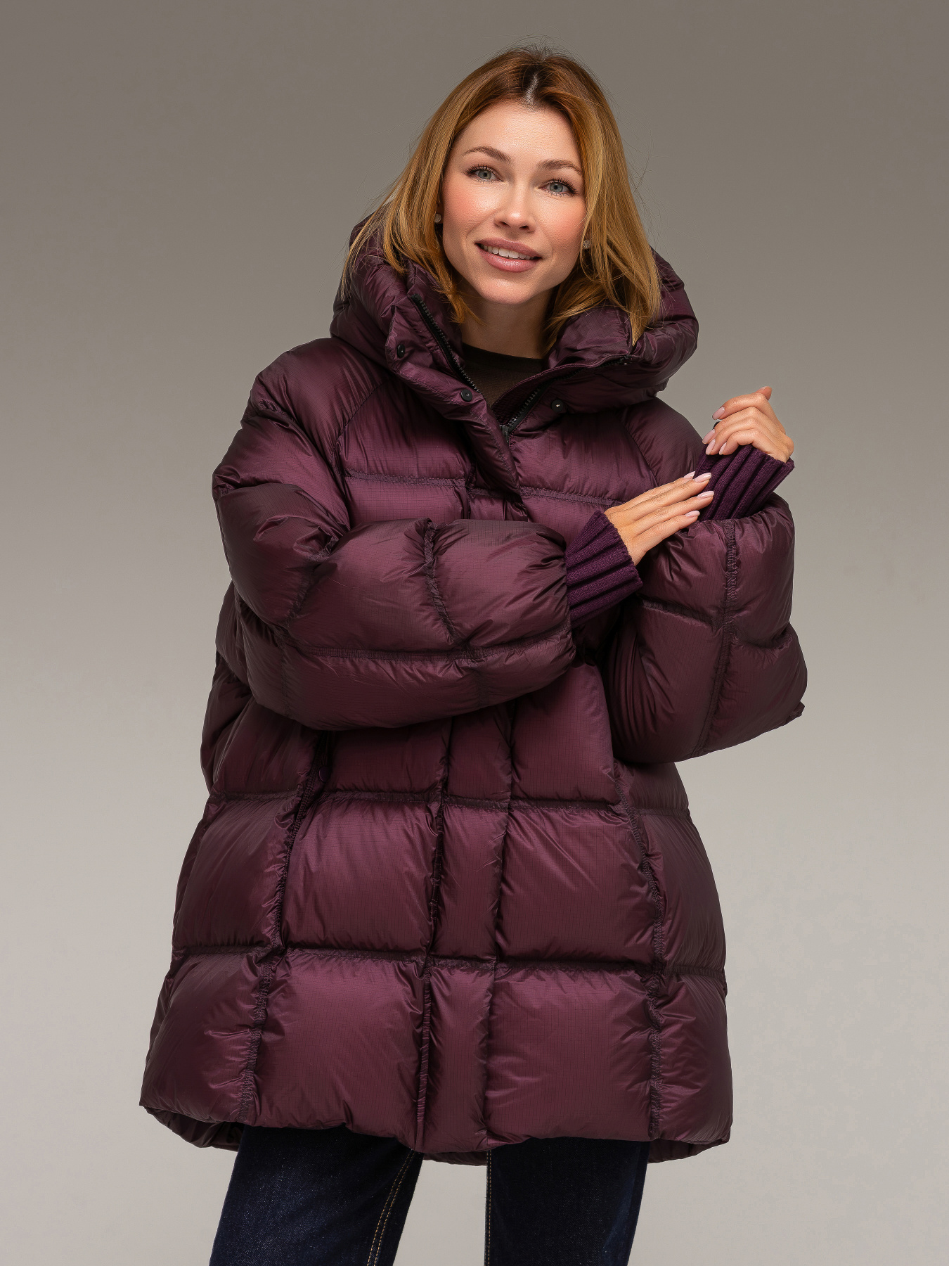 Зимняя куртка YIMOSIS модель 1067-violet Фото