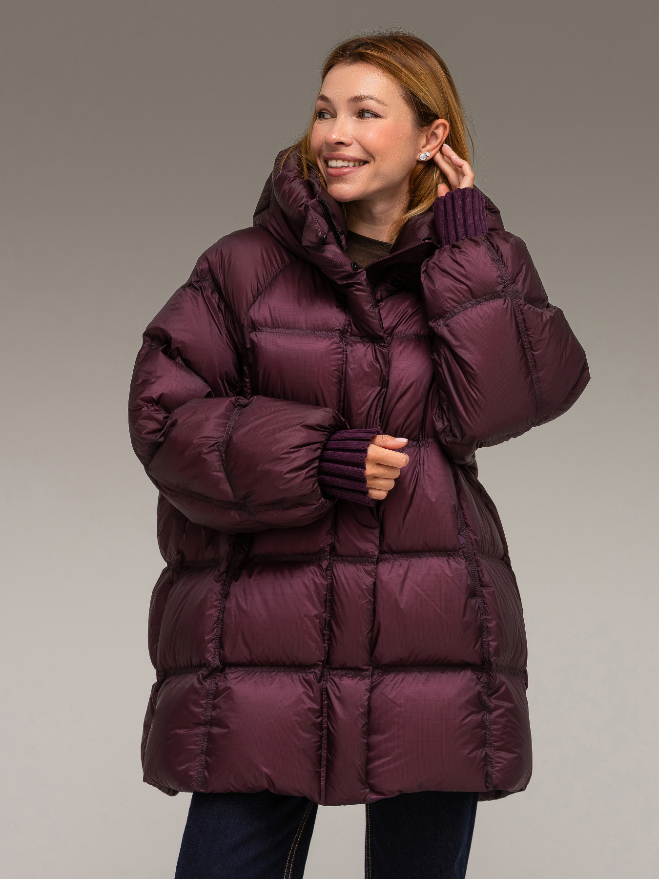 Зимняя куртка YIMOSIS модель 1067-violet Фото