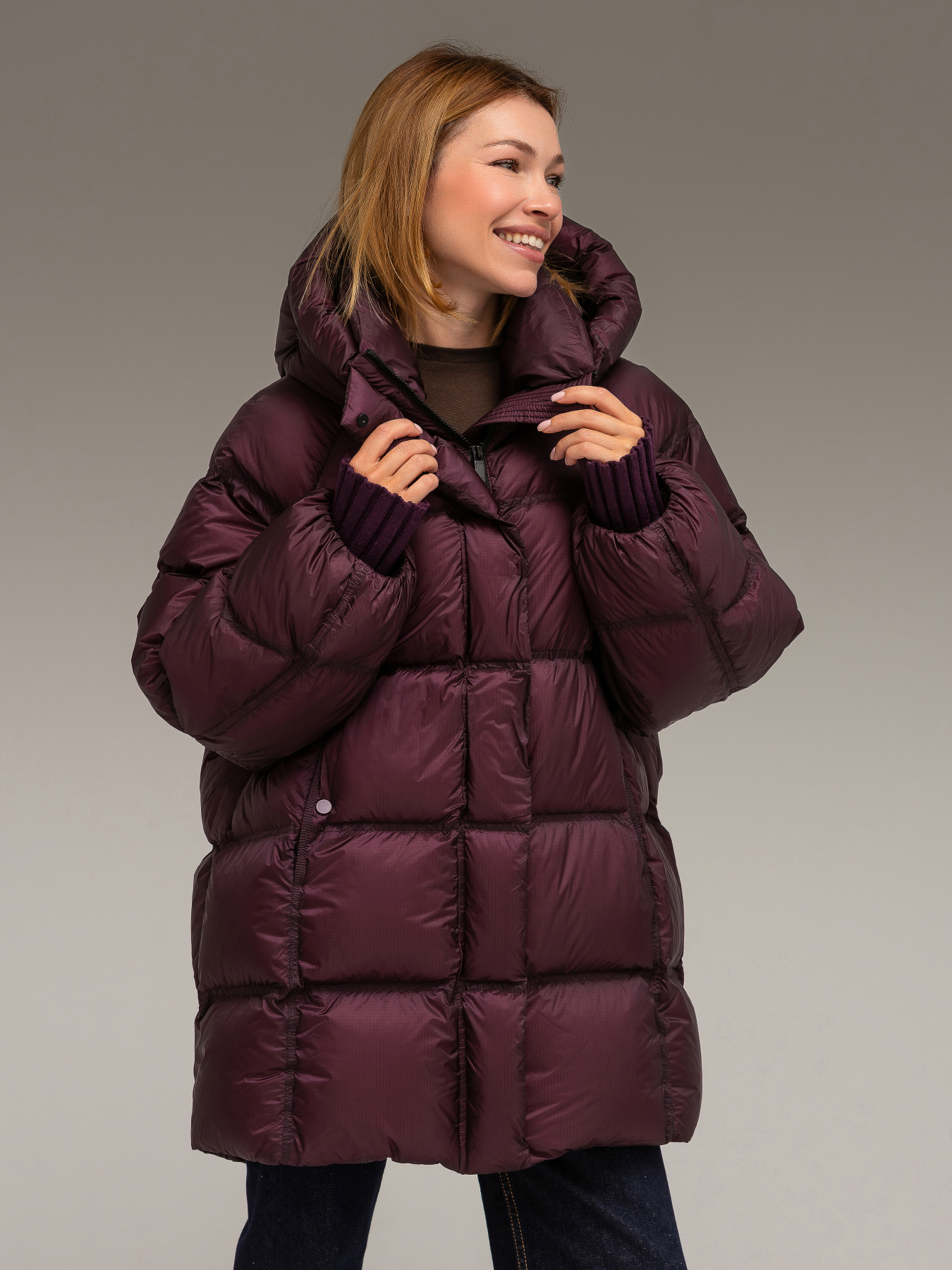 Зимняя куртка YIMOSIS модель 1067-violet Фото