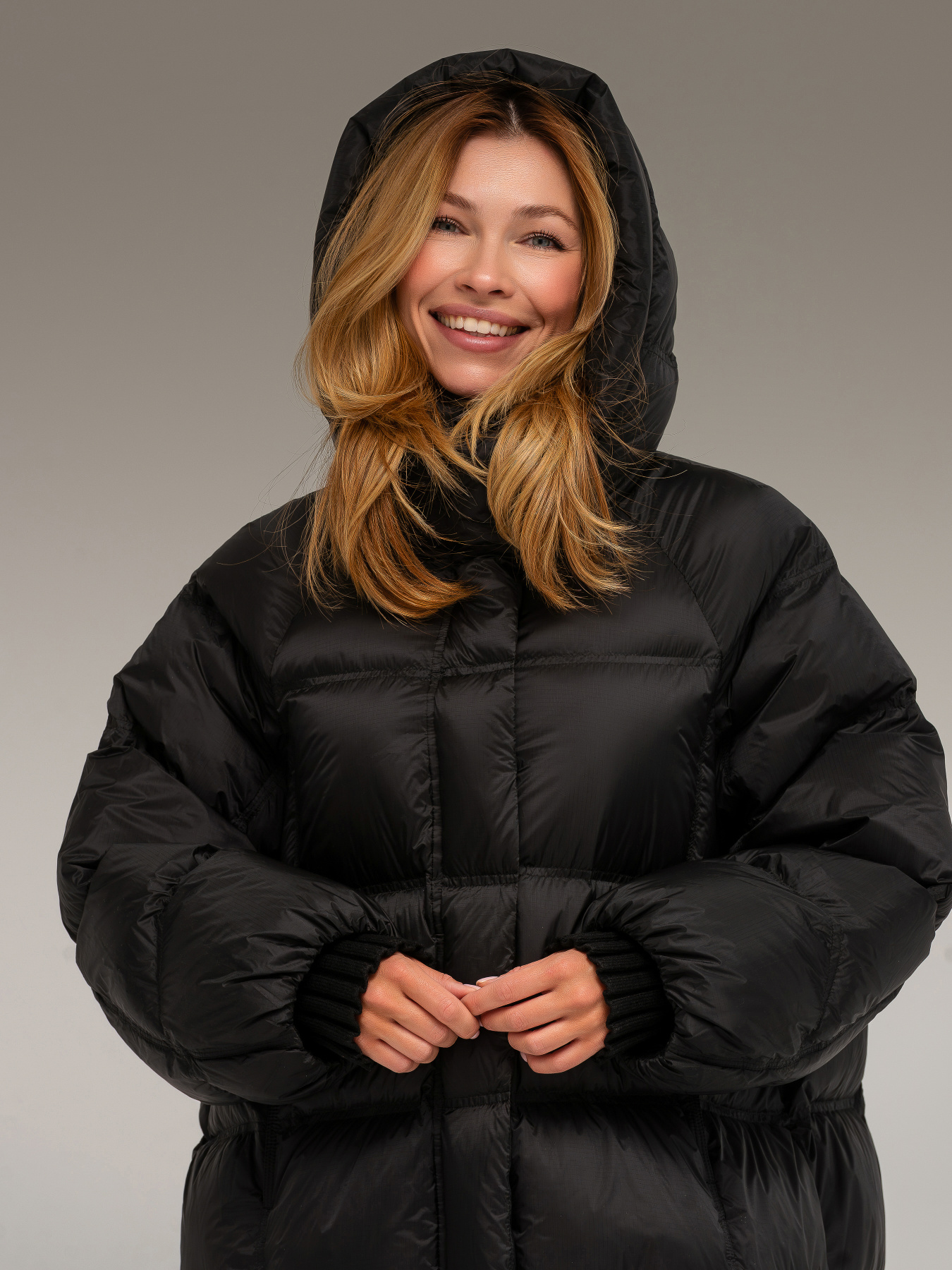 Зимова куртка YIMOSIS модель 1067-black Фото