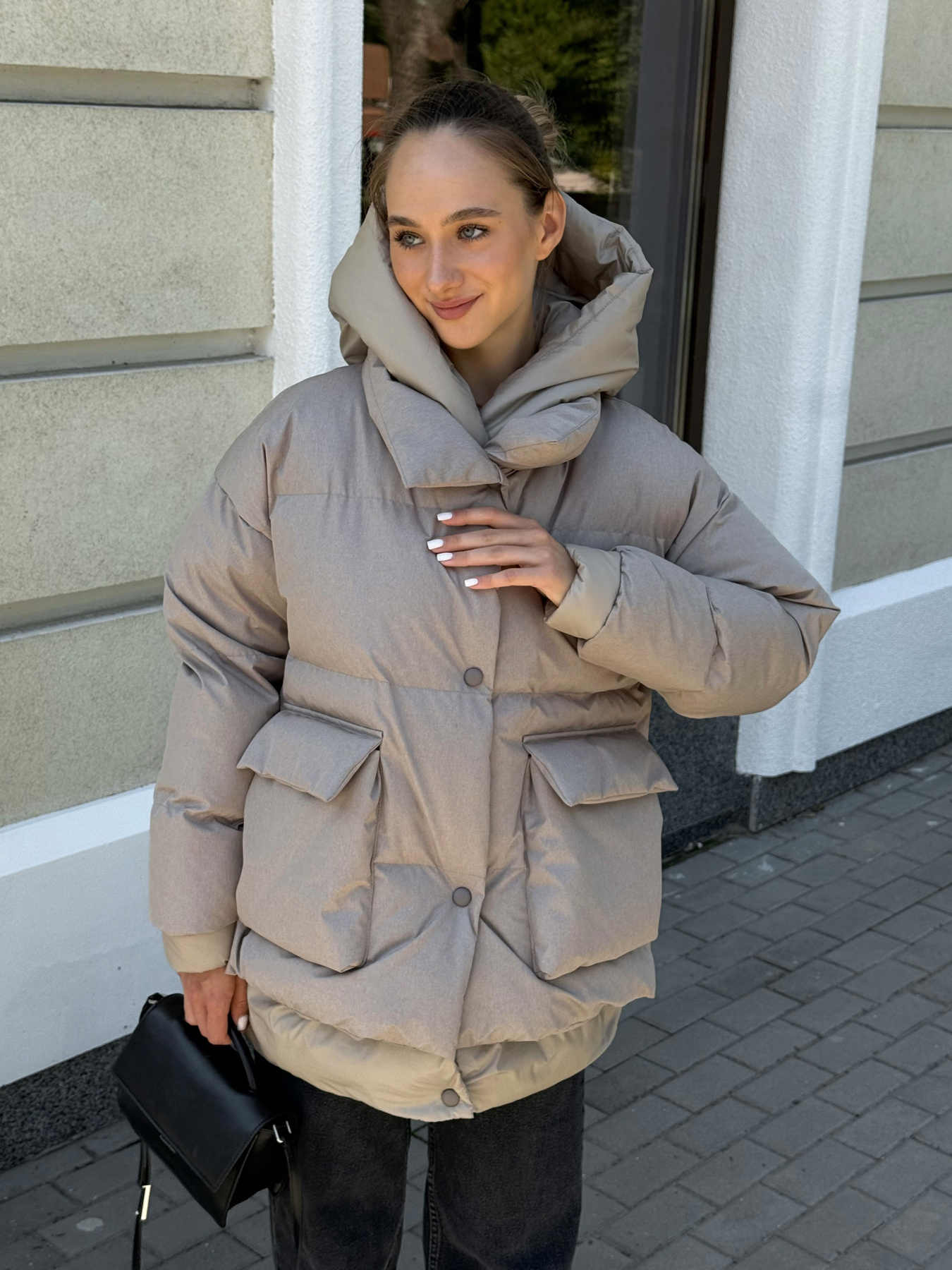 Пуховик MilaNova модель Куртка ПВ 373 кап Фото