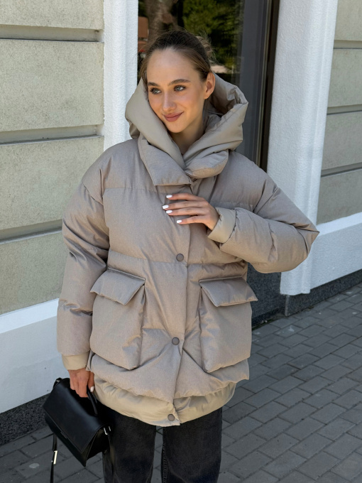 Пуховик MilaNova модель Куртка ПВ 373 кап Фото