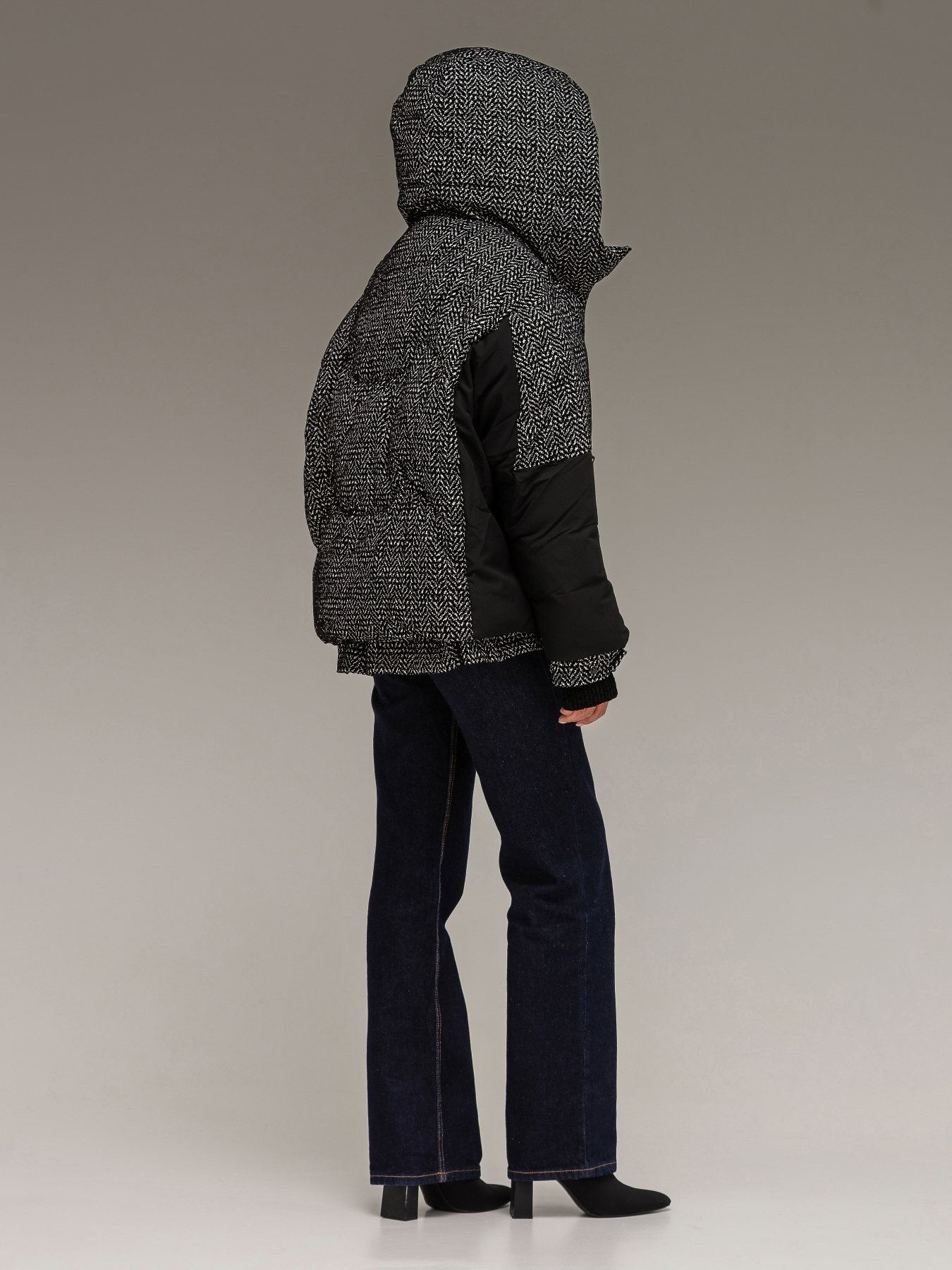 Зимова куртка YIMOSIS модель 1902-black Фото