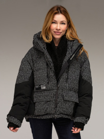 Зимова куртка YIMOSIS модель 1902-black Фото