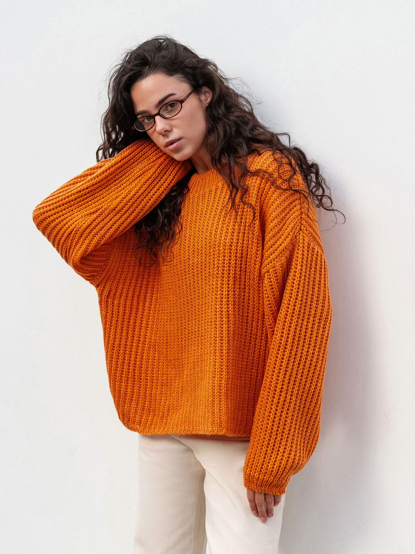 Свитер "Кентукки" свободного кроя Romashka модель 399004503003 Фото