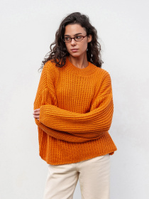 Свитер "Кентукки" свободного кроя Romashka модель 399004503003 Фото